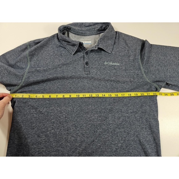 Columbia omni wick size large Grey polo active top - Picture 5 of 6